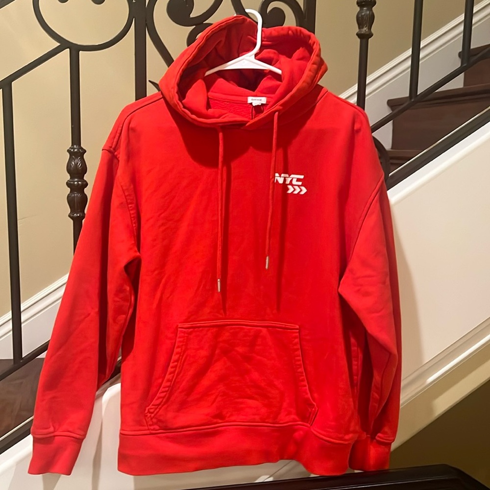 Red Garage NYC oversized sweatshirt P/S